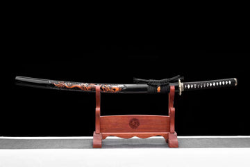 The Dawei Tenryu Handmade Katana Pattern Steel